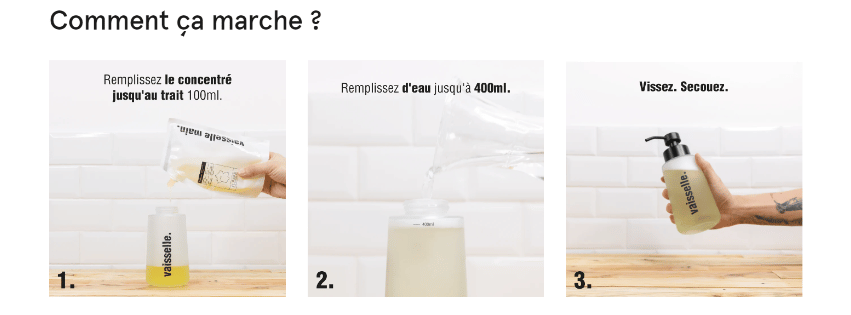 liquide vaiselle conciergerie